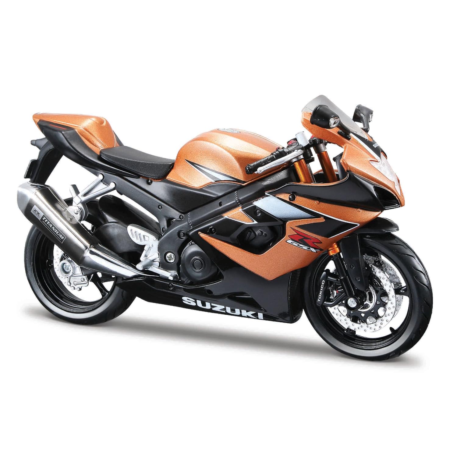 Amazon | Maisto 1/12 スズキ GSX-R1000 ゴールド ／ ミニカー ダイ
